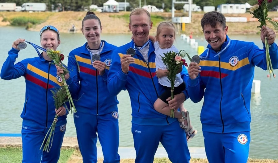 Молдавские каноисты завоевали пять медалей на чемпионате Европы