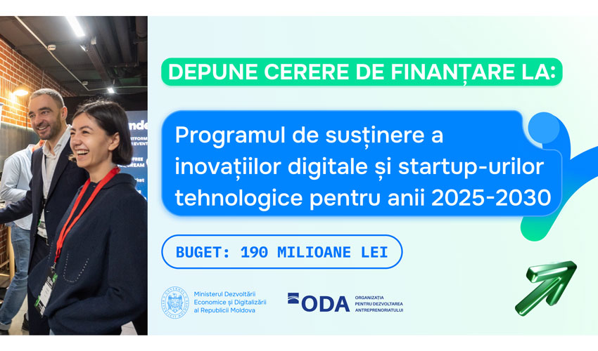 O nouă rundă de sprijin pentru startup-uri
