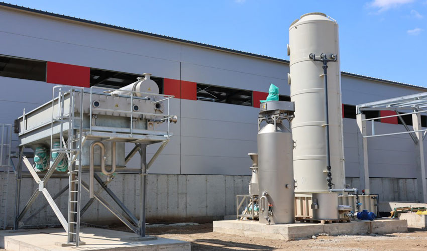An animal waste recycling plant is being built in Criuleni