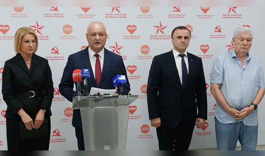 ПКРМ, ПСРМ, Inima Moldovei и Viitorul Moldovei идут на выборы единым блоком