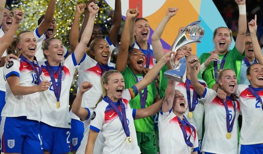 Jucătoarele engleze au câștigat Campionatul European feminin