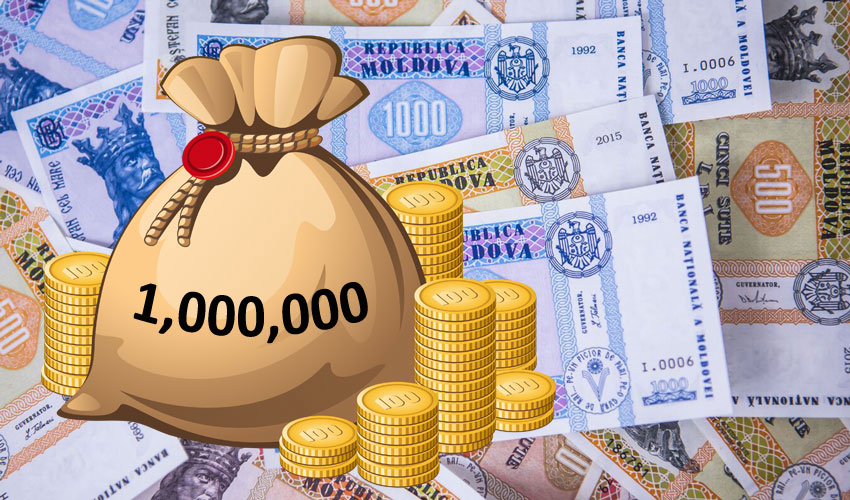 Fiecare al 300-lea locuitor al Moldovei este milionar