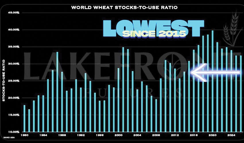 World wheat market – in a “vulnerable phase”