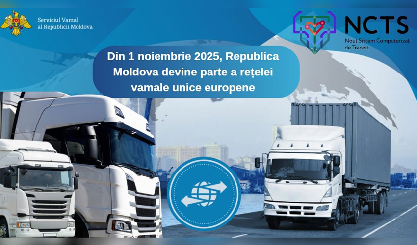From November 1, Moldova will become part of the European customs network