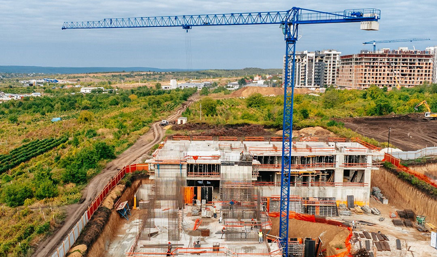 Construction is increasingly concentrated in the capital