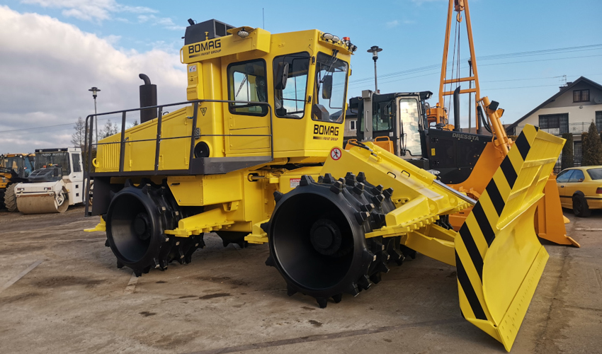 Второй BOMAG для Цынцаренского полигона