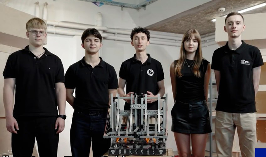 A robot for planting trees has been developed in Moldova