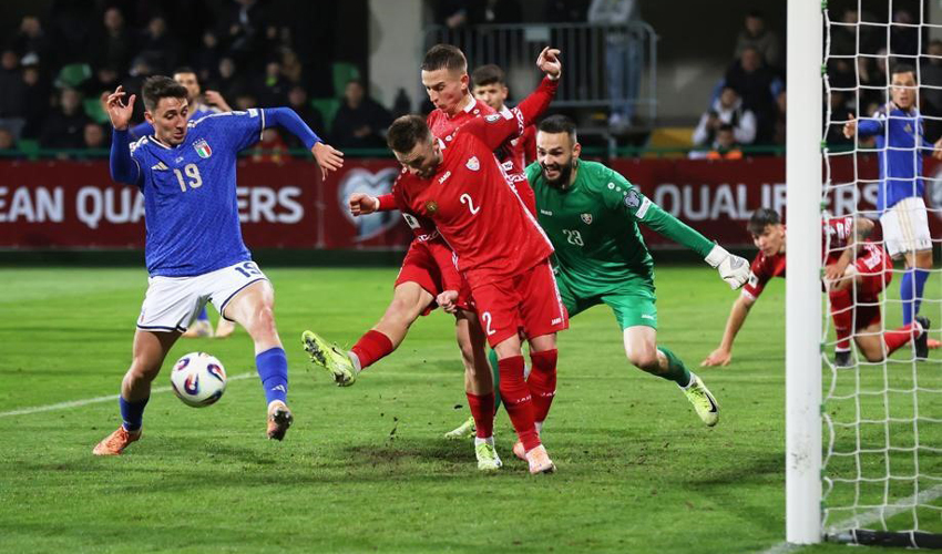 Nu am rezistat: Italia a învins Moldova în ultimele minute