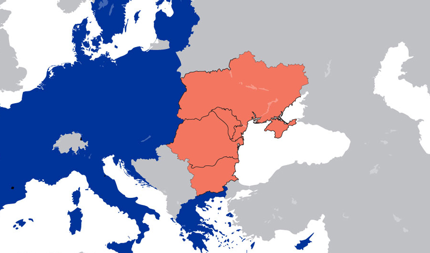 Молдова, Украина, Румыния и Болгария будут дружить территориями