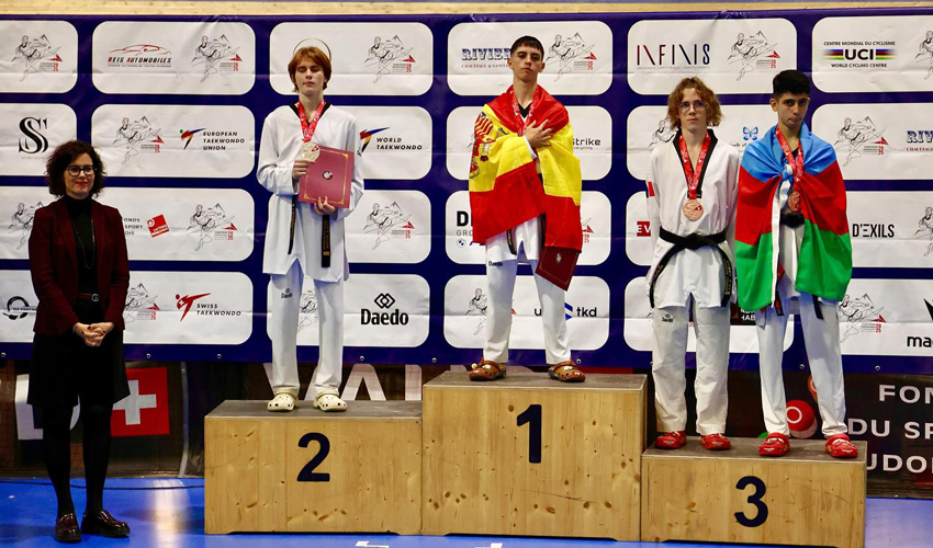 Artyom Roshka became vice-champion of Europe in taekwondo