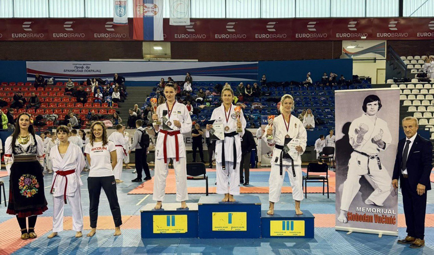Triumful jucătorilor moldoveni de karate la Belgrad