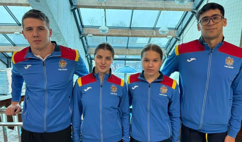 Înotătorii moldoveni au stabilit recorduri naționale