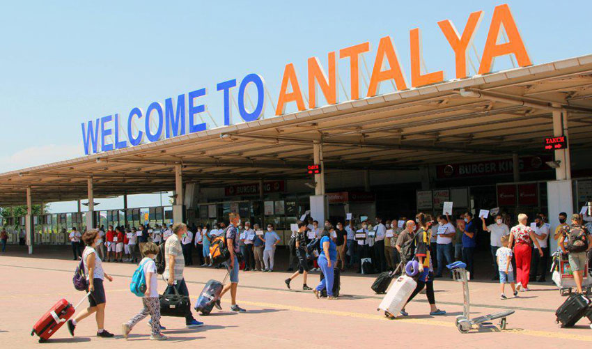 Antalya received a record number of tourists