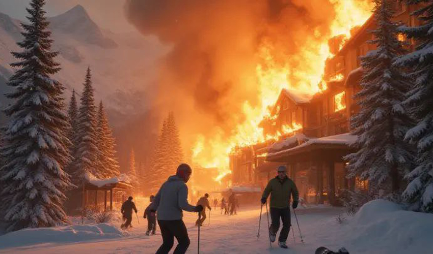 Autoritățile elvețiene au oferit detalii despre un incendiu la o stațiune de schi