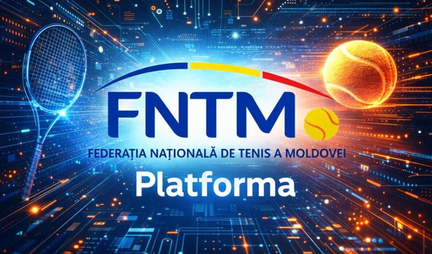 Федерация тенниса Молдовы запустила цифровую платформу FNTM