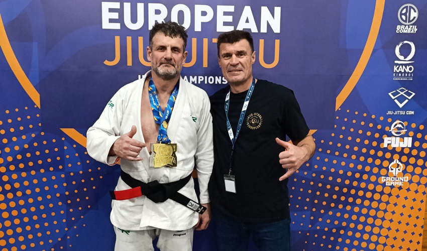 Alexandru Ciuleanu is among the best jiu-jitsu fighters in Europe