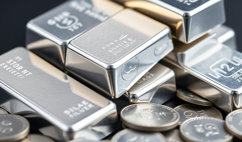 Prețul argintului a atins un nivel ridicat