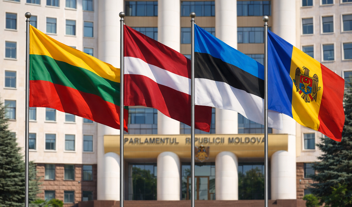 Cursul european al Moldovei va fi susținut de vorbitori din statele baltice