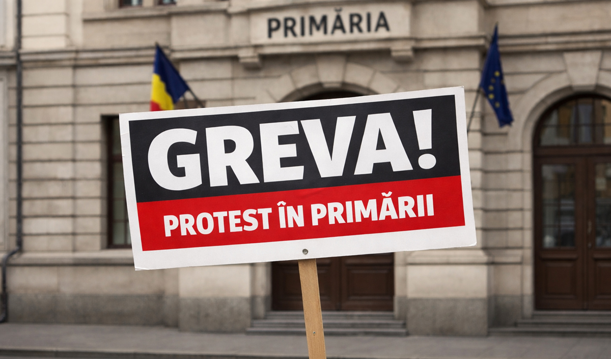 În România, peste 1.300 de primării au intrat în grevă împotriva reformelor guvernamentale