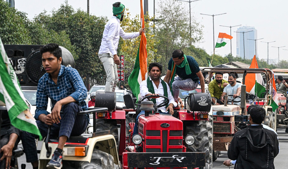 Фермеры Индии протестуют из-за торгового соглашения с США