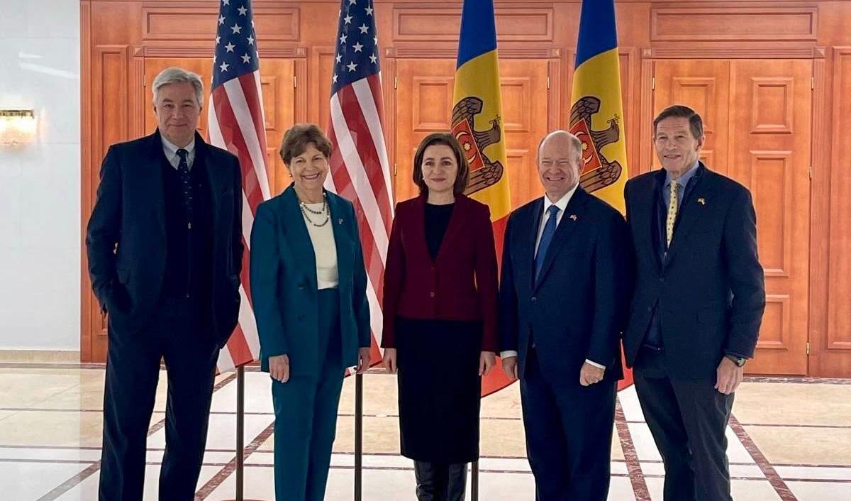 Moldovan leaders and U.S. senators discuss sanctions against Russia