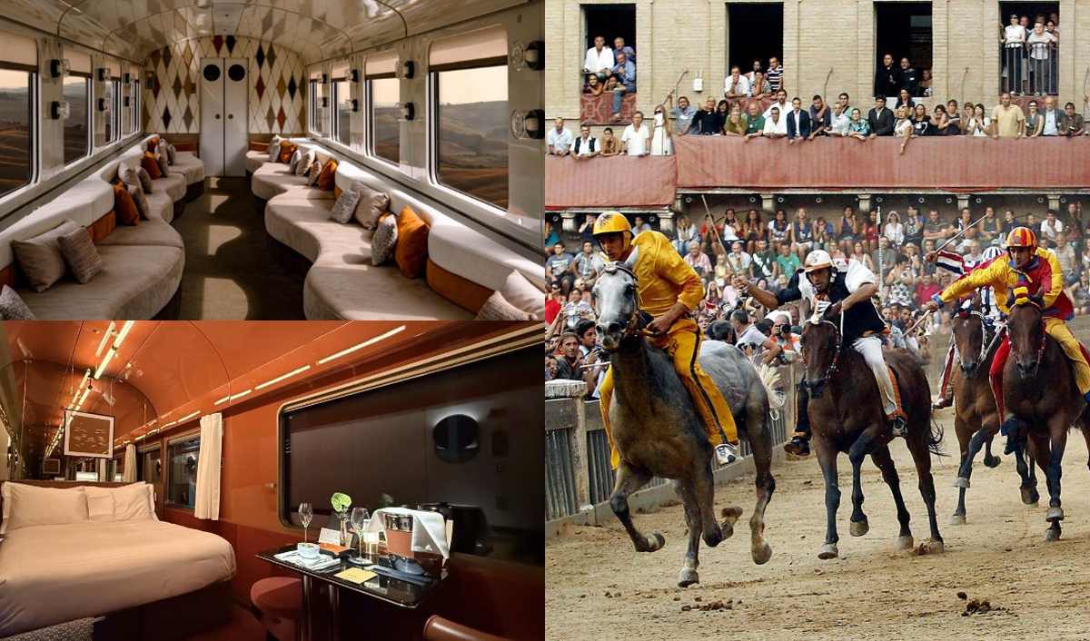 Cea mai veche cursă de cai din lume — cu farmec italian la bordul unui tren de lux