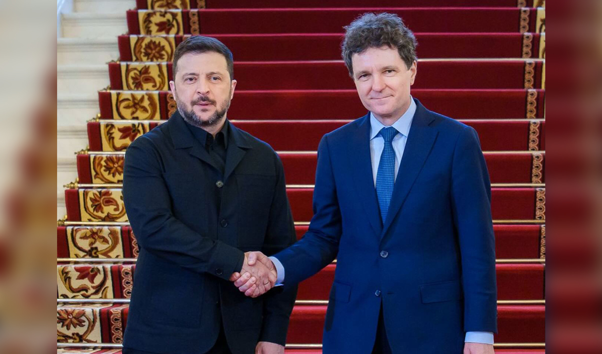 Zelensky said Romania’s role in delivering U.S. LNG to Ukraine and Moldova is important