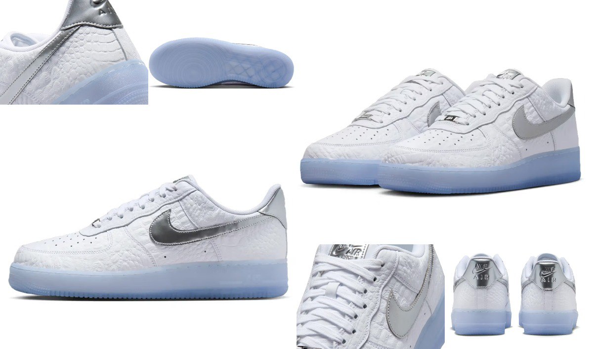 Crocodil alb: Nike a actualizat iconic Air Force 1
