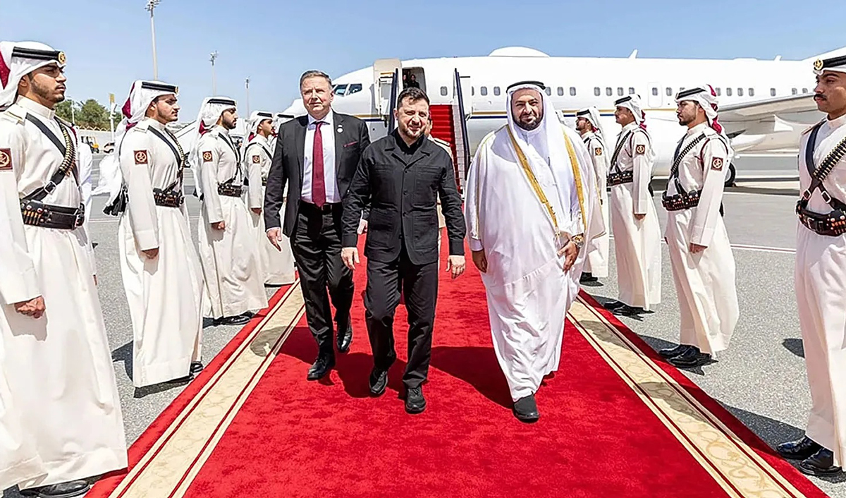 Ukraine and Qatar sign defense agreement
