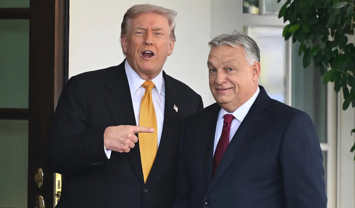 Trump endorsed Orban in the election