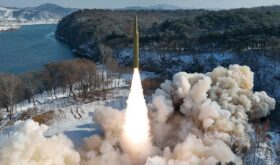 North Korea tests a missile