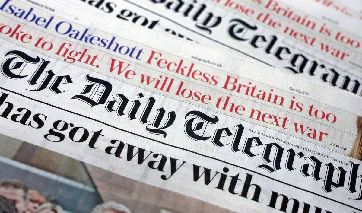 Legendarul ziar The Telegraph a fost cumpărat de un holding german