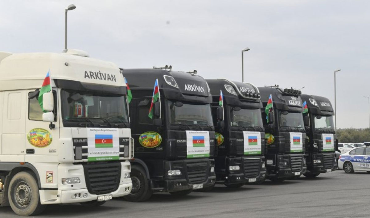 Azerbaidjanul trimite ajutor umanitar în Iran în ajunul Novruz