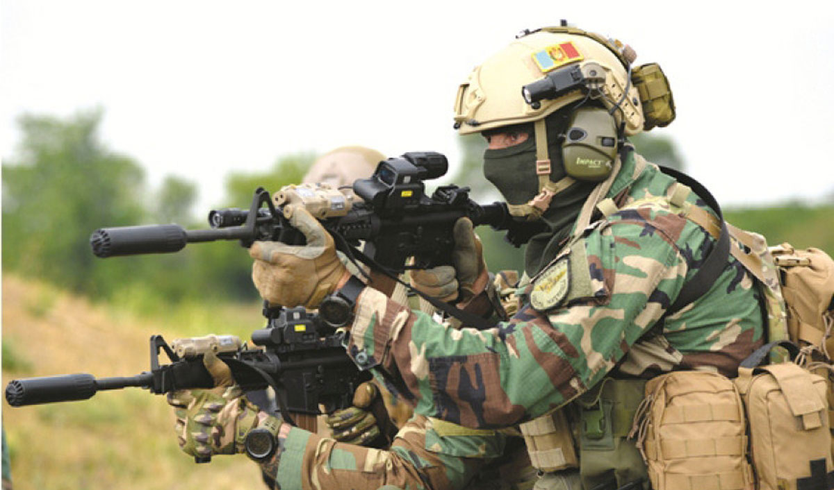 Moldovan military switches to NATO weapons