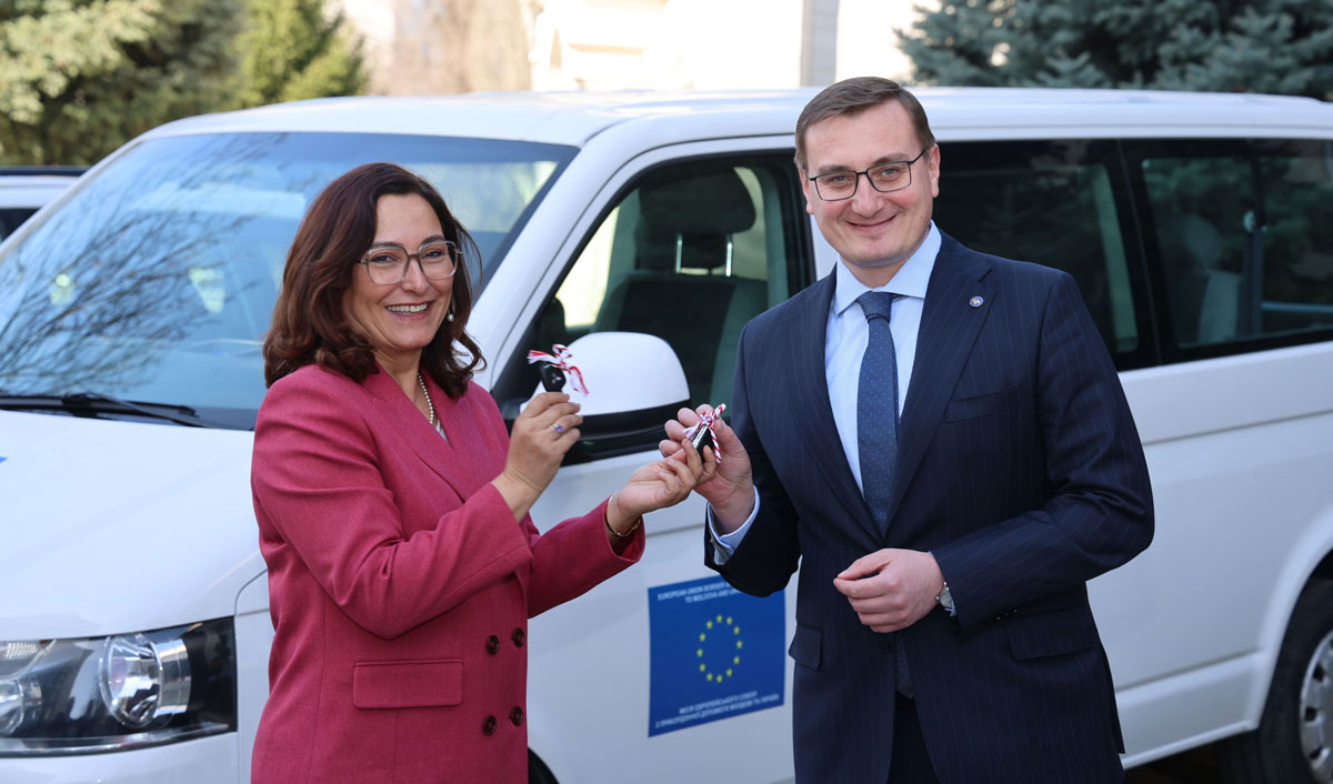 Organizația Internațională pentru Migrație a predat echipament Serviciului Vamal al Moldovei