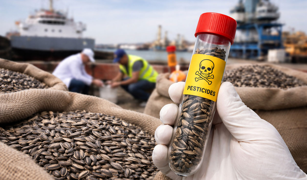 Pesticide găsite din nou în floarea-soarelui din Argentina