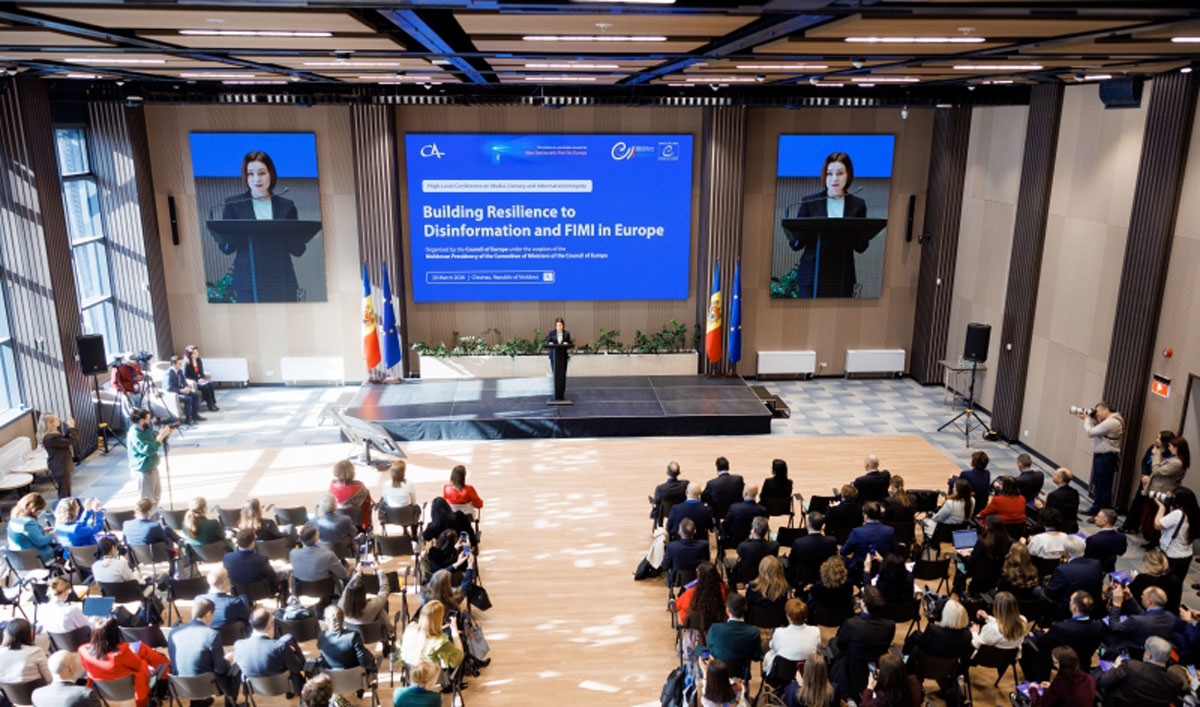 Maya Sandu: „Războiul cognitiv afectează gândurile, credințele și acțiunile oamenilor”