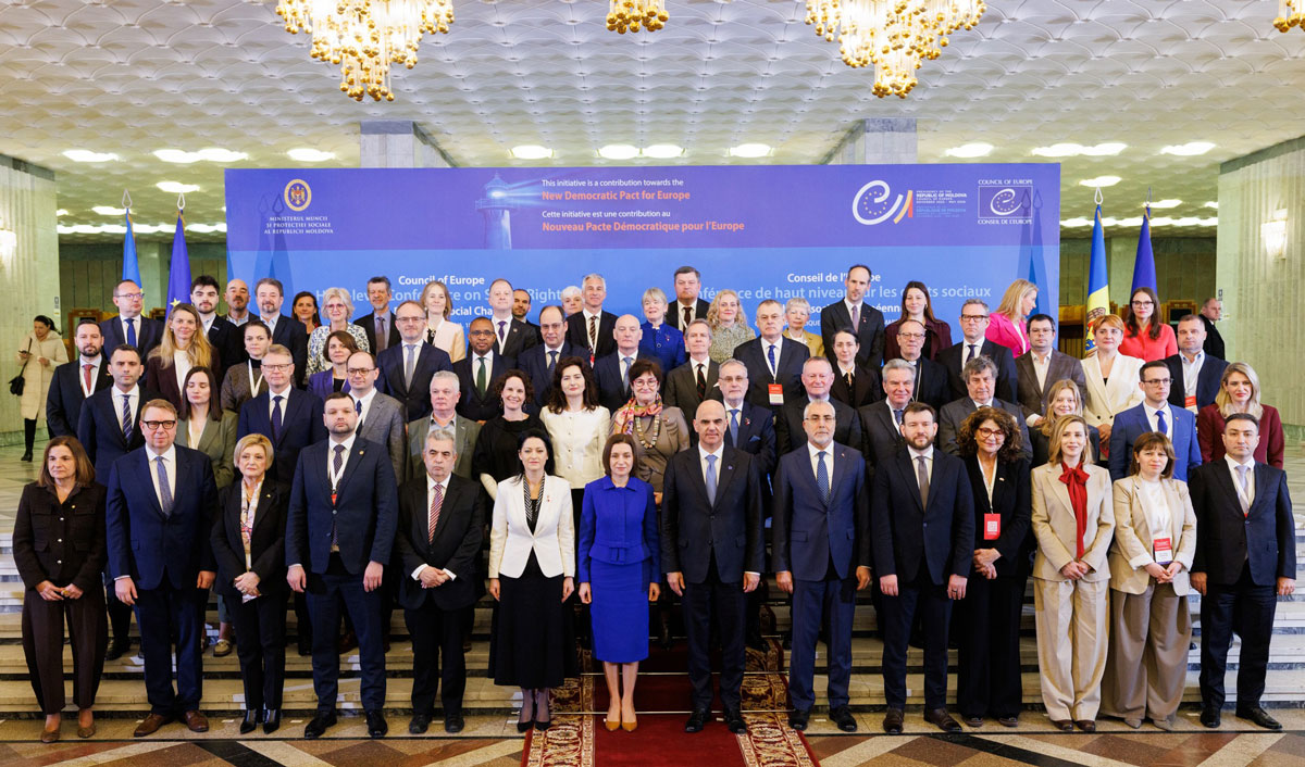 „Declarația de la Chișinău” a stabilit un curs pentru consolidarea drepturilor sociale în Europa