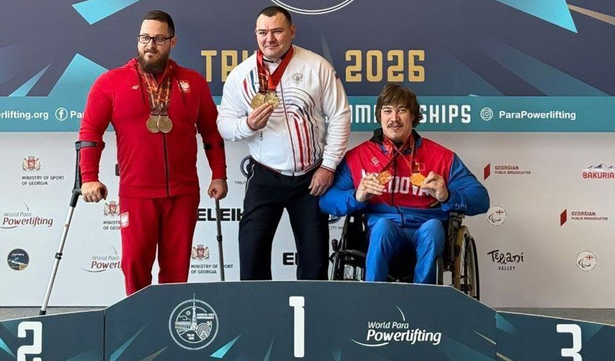 Moldovan para-powerlifters won 11 medals
