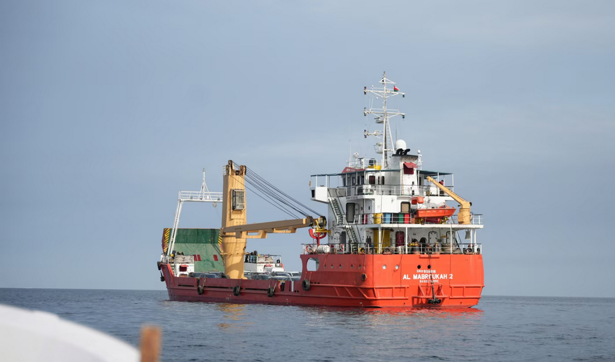 The U.S. announced a naval blockade of Iranian ports starting April 13