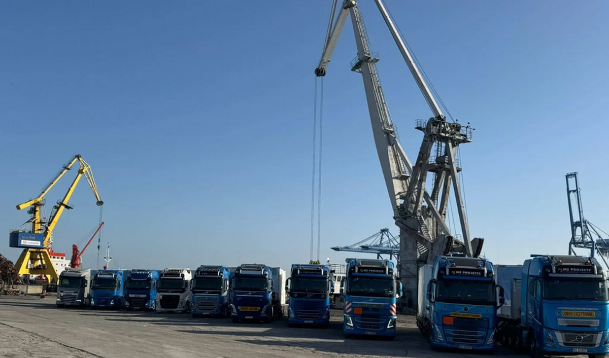 MS Projects transportation and logistics company came to Moldova