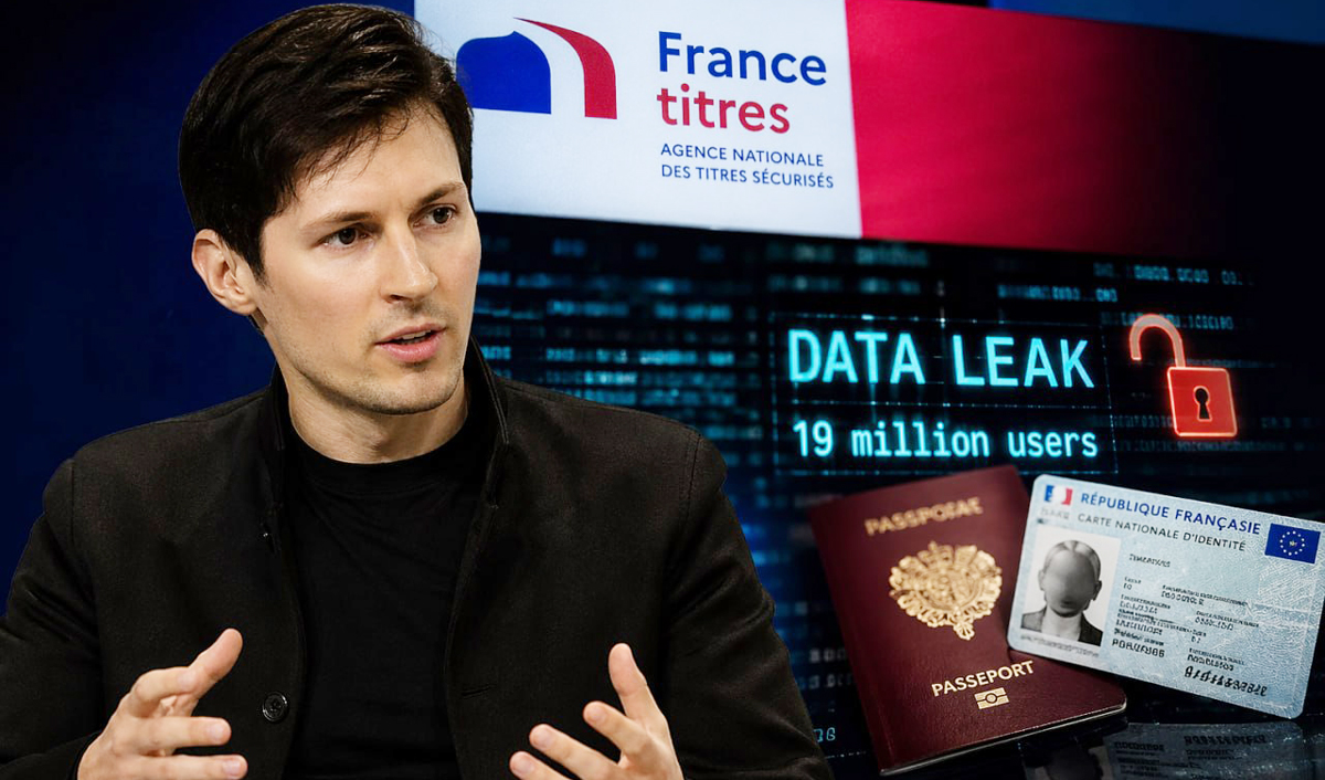 Pavel Durov reclamă o scurgere masivă de date în baza de date de stat franceză