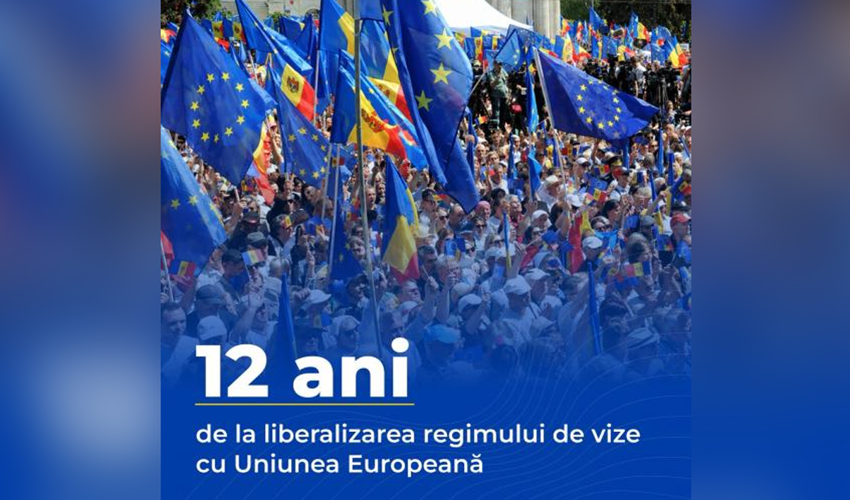 Peste 2,7 milioane de cetățeni moldoveni au beneficiat de regimul fără vize cu UE