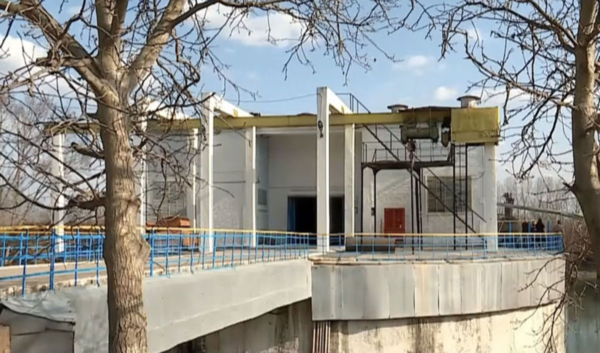 A new water intake station on the Dniester will provide water to Chisinau, Straseni and Calarasi