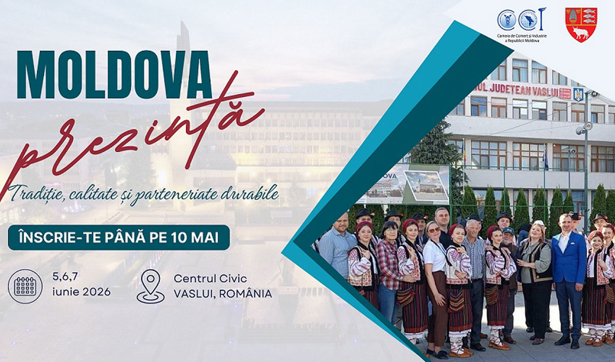 Moldovan companies can participate in the exhibition in Vaslui (Romania). What are the benefits?