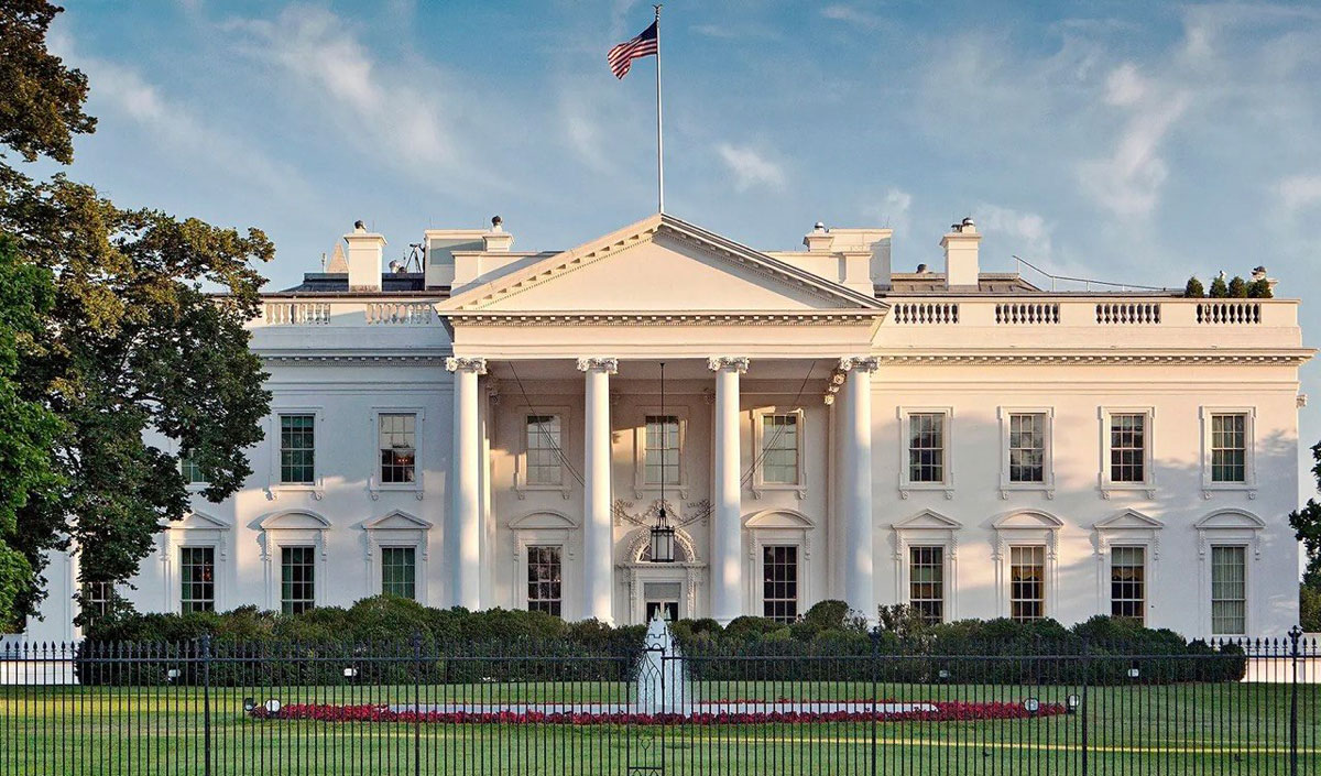 There was a shooting outside the White House in the US