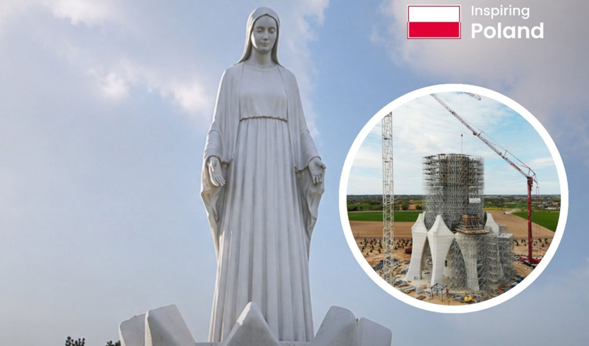 Cea mai înaltă statuie din Europa – în satul polonez Konotopi
