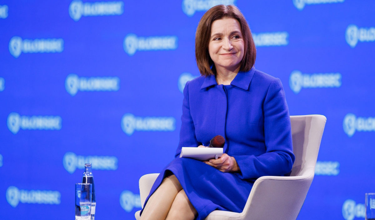 Maia Sandu honored with a new European award