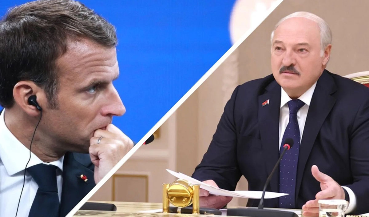Лукашенко предложил Макрону возглавить переговоры с РФ