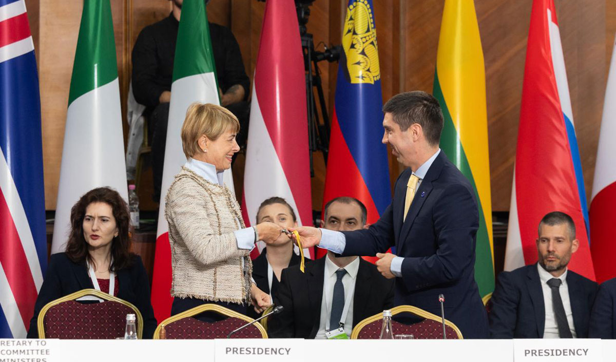 Republica Moldova a transmis Președinția Comitetului de Miniștri al Consiliului Europei Principatului Monaco